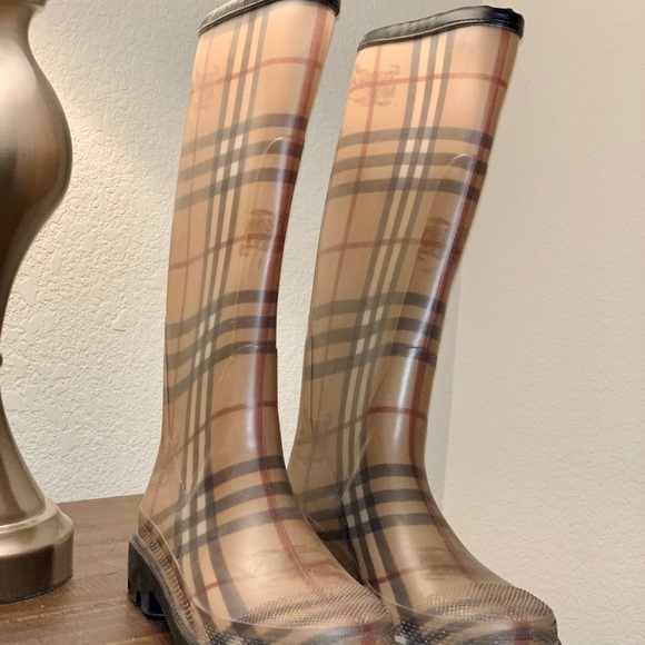 Burberry Rain Boots - Picture 3 of 7